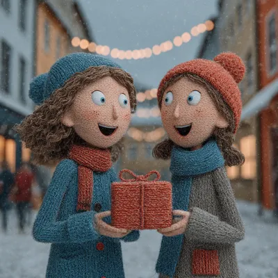 Julklappar till kompis